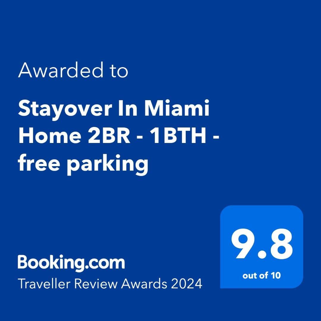Stayover In Miami Home 2Br - 1Bth - Free Parking Esterno foto